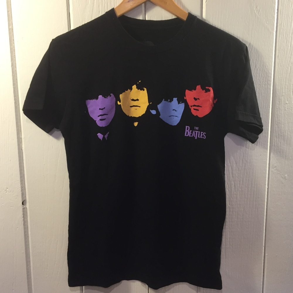 The Beatles Multi Colored Band Tee